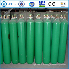 Cilindro de hidrógeno de acero inconsútil industrial 50L (EN ISO9809)